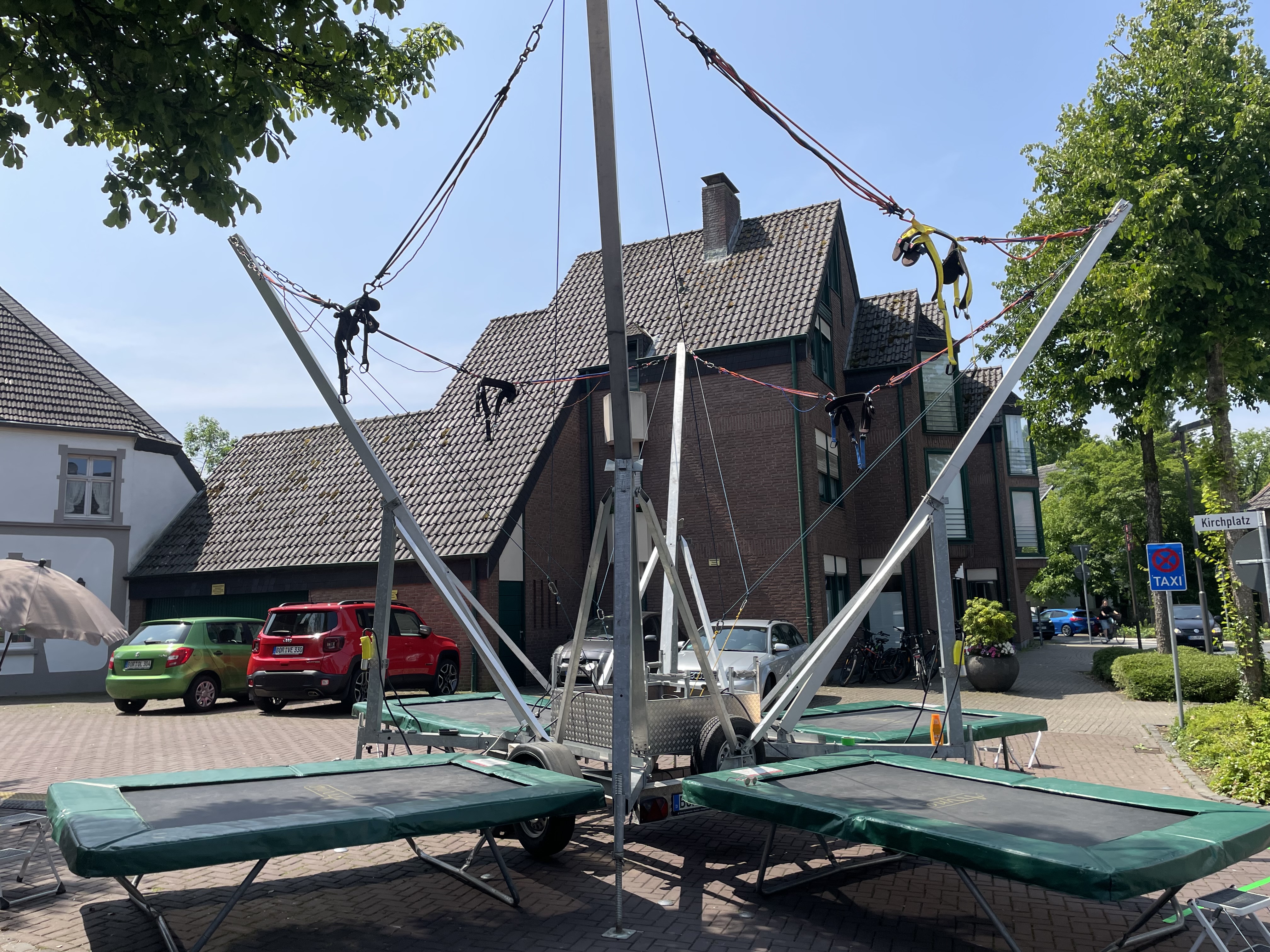 4er Trampolin Anlage 2